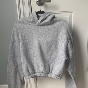 Zara Heather Gray Hoodie